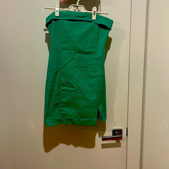 sky to moon Dresses & Skirts - Green Micro Mini Dress